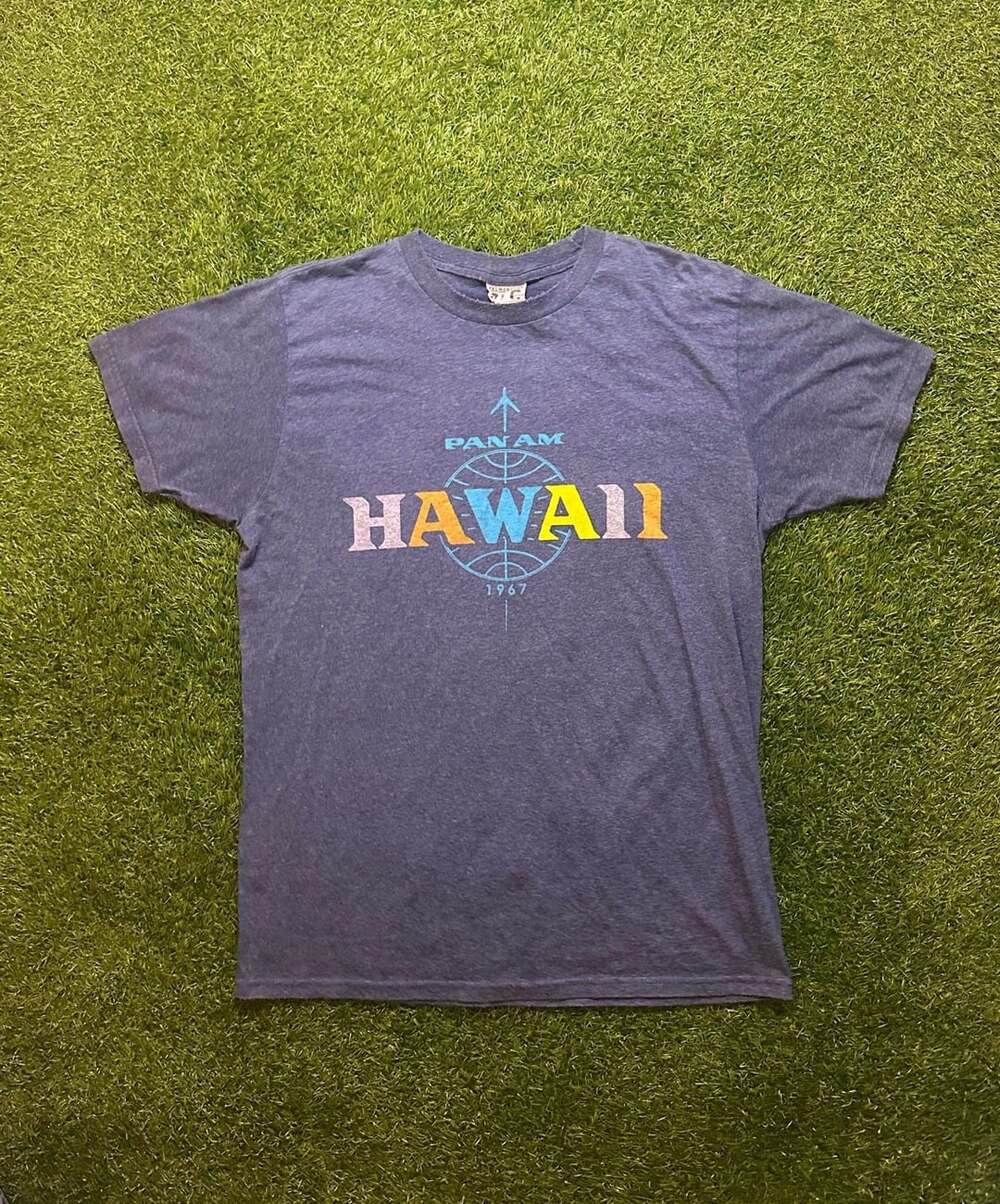 Y2K 2000s Palmer Cash Pan Am Hawaii 1967 Graphic T-Shirt